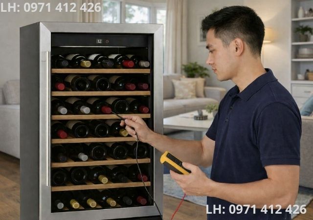 Sửa tủ bảo quản rượu vang tai nhà